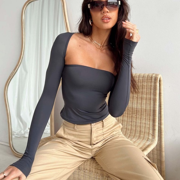 Moran Two Piece Bolero Top - Picture 3 of 4